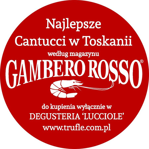 Włoskie biscotti manufakturowe `Cantucci Czekoladowe z Migdałami` 200g